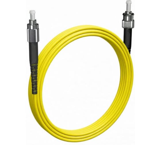 Шнур оптический KOSCAB spc ST/UPC-FC/APC 9/125 2.0мм 45м LSZH (патч-корд)шт КОС-SPC-9-ST/U-FC/A-2.0-45