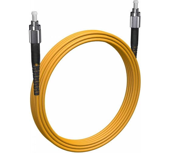 Шнур оптический KOSCAB  spc FC/UPC-FC/APC 9/125 2.0мм 22м LSZH (патч-корд)шт КОС-SPC-9-FC/U-FC/A-2.0-22
