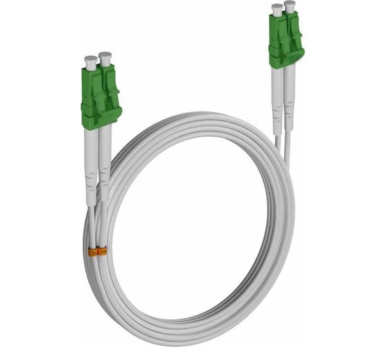 Шнур оптический KOSCAB dpc FC/UPC-FC/UPC G657.A1 3.0мм 10м LSZH (патч-корд)шт КОС-DPC-G657.A1-FC/U-FC/U-3.0-10