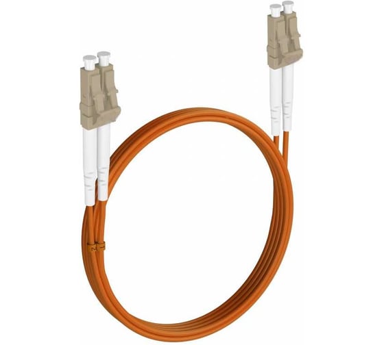 Шнур оптический KOSCAB dpc ST/UPC-ST/UPC 50/125 2.0мм 1м LSZH (патч-корд)шт КОС-DPC-50-ST/U-ST/U-2.0-1