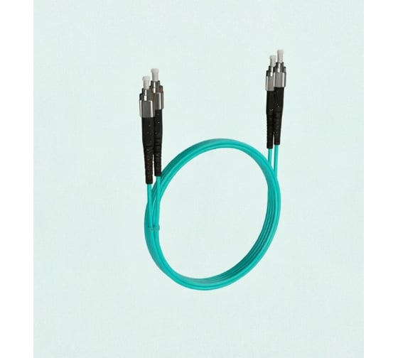 Шнур оптический KOSCAB dpc FC/UPC-FC/UPC 50/125 OM3 2.0мм 73м LSZH (патч-корд)шт КОС-DPC-503-FC/U-FC/U-2.0-73