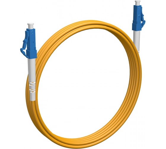 Шнур оптический KOSCAB spc LC/UPC-LC/APC 9/125 2.0мм 26м LSZH (патч-корд)шт КОС-SPC-9-LC/U-LC/A-2.0-26