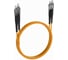 Шнур оптический KOSCAB dpc ST/UPC-ST/APC 9/125 3.0мм 10м LSZH (патч-корд)шт КОС-DPC-9-ST/U-ST/A-3.0-10 1
