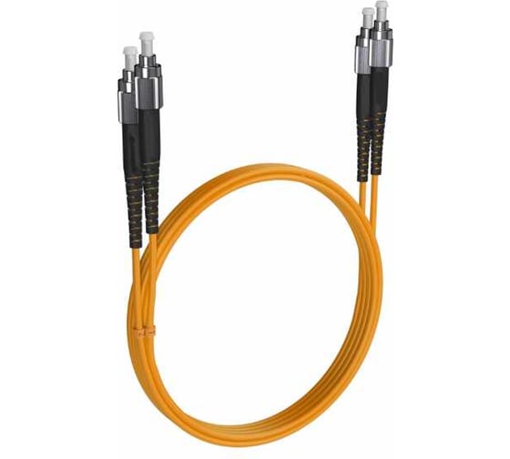 Шнур оптический KOSCAB  dpc FC/UPC-FC/UPC 50/125 2.0мм 1м LSZH (патч-корд)шт КОС-DPC-50-FC/U-FC/U-2.0-1