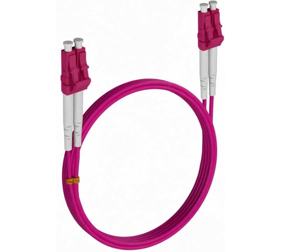 Шнур оптический KOSCAB dpc LC/UPC-LC/UPC 50/125 OM4 3.0мм 89м LSZH (патч-корд)шт КОС-DPC-504-LC/U-LC/U-3.0-89