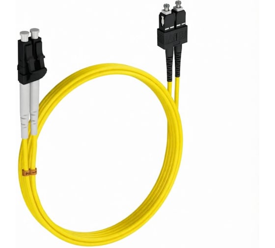 Шнур оптический KOSCAB dpc LC/UPC-SC/UPC 9/125 3.0мм 88м LSZH (патч-корд)шт КОС-DPC-9-LC/U-SC/U-3.0-88