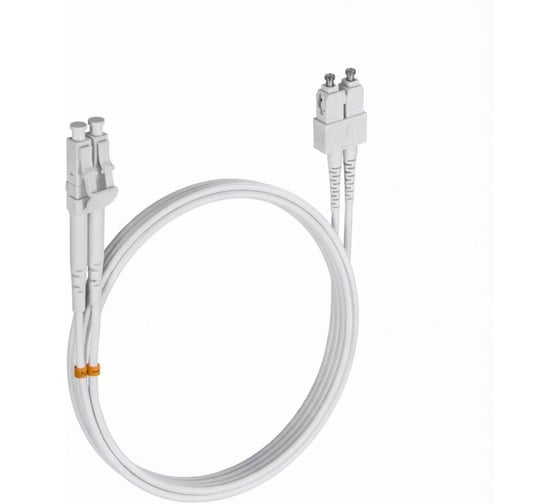 Шнур оптический KOSCAB dpc LC/UPC-SC/UPC G657.A1 2.0мм 44м LSZH (патч-корд)шт КОС-DPC-G657.A1-LC/U-SC/U-2.0-44