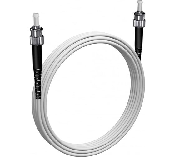 Шнур оптический KOSCAB spc ST/UPC-ST/APC G657.A1 3.0мм 93м LSZH (патч-корд)шт КОС-SPC-G657.A1-ST/U-ST/A-3.0-93