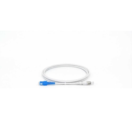 Шнур оптический KOSCAB dpc SC/UPC-ST/APC G657.A1 2.0мм 12м LSZH (патч-корд)шт КОС-DPC-G657.A1-SC/U-ST/A-2.0-12