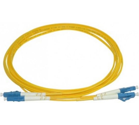 Шнур оптический KOSCAB dpc ST/UPC-LC/APC 9/125 2.0мм 97м LSZH (патч-корд)шт КОС-DPC-9-ST/U-LC/A-2.0-97