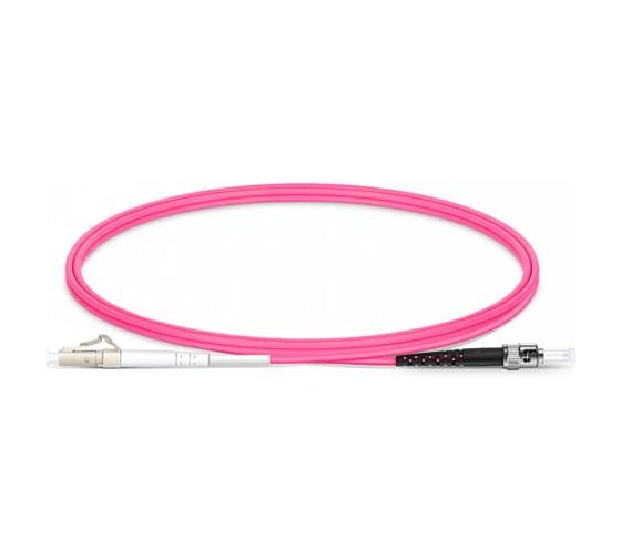 Шнур оптический KOSCAB spc LC/UPC-ST/UPC 50/125 OM4 3.0мм 48м LSZH (патч-корд)шт КОС-SPC-504-LC/U-ST/U-3.0-48