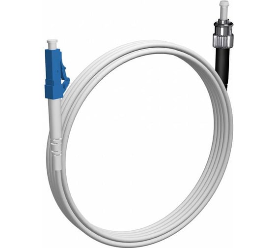 Шнур оптический KOSCAB spc LC/UPC-ST/UPC G657.A1 2.0мм 97м LSZH (патч-корд)шт КОС-SPC-G657.A1-LC/U-ST/U-2.0-97