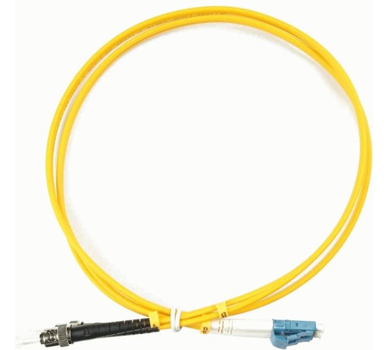 Шнур оптический KOSCAB spc ST/UPC-LC/APC 9/125 3.0мм 60м LSZH (патч-корд)шт КОС-SPC-9-ST/U-LC/A-3.0-60
