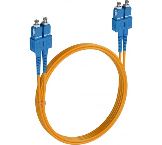 Шнур оптический KOSCAB dpc SC/UPC-SC/UPC 9/125 3.0мм 25м LSZH (патч-корд) шт КОС-DPC-9-SC/U-SC/U-3.0-25