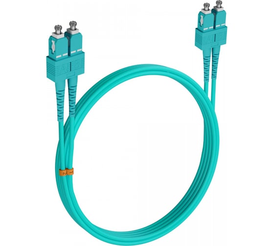 Шнур оптический KOSCAB dpc SC/UPC-SC/UPC 50/125 OM3 3.0мм 99м LSZH (патч-корд) шт КОС-DPC-503-SC/U-SC/U-3.0-99