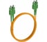Шнур оптический KOSCAB dpc SC/APC-SC/APC 9/125 3.0мм 81м LSZH (патч-корд) шт КОС-DPC-9-SC/A-SC/A-3.0-81 1