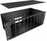 Кросс оптический KOSCAB 19'' укомплектованный 4U, 144 порта FC/UPC, 9/125 мкм (планки, сплайс-кассета 5шт, пигтейлы, КДЗС, адаптеры) черный RAL 9005 шт КОС-КС-4U-144-FC/U-9-SP1.5G7AY-BL 3