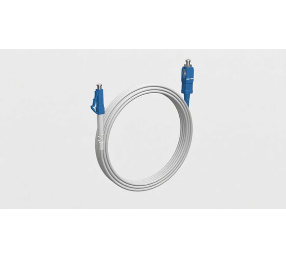 Шнур оптический KOSCAB  spc LC/UPC-SC/UPC G657.A1 3.0мм 57м LSZH (патч-корд)шт КОС-SPC-G657.A1-LC/U-SC/U-3.0-57