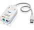 Конвертер ATEN USB -2xPS2, A-тип 2xMini-Din6, Male 2xFemale, USB 1.0/1.1 UC100KMA-AT 1