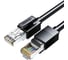 Кабель сетевой UGREEN NW316 Cat6 F/UTP Ethernet Cable. Длина: 1м. Цвет: черный 55170_ 1