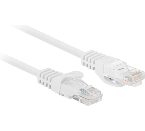 Патч-корд Advant кат. 5е, U/UTP, 4 пары (AWG24), многожильный, оболочка PVC, цвет белый, длина 10 м ADV5e-PC10-PW