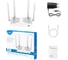 Wi-Fi роутер Cudy WR1300S АС1200, 2,4/5 ГГц, до 1167 Мбит/с, 5x1 Гбит/с, USB 3.0, MU-MIMO, 4 антенны, белый 10000151975 3
