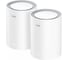 Двухдиапазонная Mesh-система Cudy M3600(2-Pack) Wi-Fi 7 BE3600, 2,4/5 ГГц, до 3570 Мбит/с, 3x1 Гбит/с, Mesh, MU-MIMO, белый, 4 внутренних антенн (модулей - 2 шт) 10000151901 1
