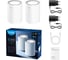 Двухдиапазонная Mesh-система Cudy M3600(2-Pack) Wi-Fi 7 BE3600, 2,4/5 ГГц, до 3570 Мбит/с, 3x1 Гбит/с, Mesh, MU-MIMO, белый, 4 внутренних антенн (модулей - 2 шт) 10000151901 4