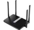 Двухдиапазонный гигабитный роутер Cudy X6 V2.0 AX1800, 2,4/5 ГГц, до 1775 Мбит/с, LAN 4x1 Гбит/с, WAN 1x1 Гбит/с, IPv6, MU-MIMO, 4 антенны, черный 10000146476 2