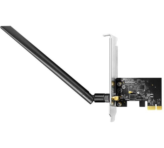 Двухдиапазонный адаптер Cudy WE650 1.0 PCI-E с поддержкой Wi-Fi AC650 10000152924