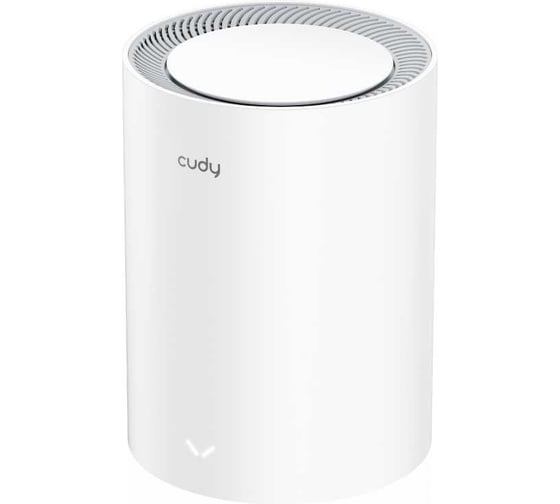 Двухдиапазонная Mesh-система Cudy M3600(1-Pack) Wi-Fi 7 BE3600, 2,4/5 ГГц, до 3570 Мбит/с, 3x1 Гбит/с, Mesh, MU-MIMO, белый, 4 внутренних антенн (модулей - 1 шт) 10000151902