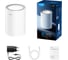 Двухдиапазонная Mesh-система Cudy M3600(1-Pack) Wi-Fi 7 BE3600, 2,4/5 ГГц, до 3570 Мбит/с, 3x1 Гбит/с, Mesh, MU-MIMO, белый, 4 внутренних антенн (модулей - 1 шт) 10000151902 4