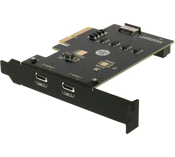 Контроллер 2+2 в 1 PCIe USB 3.2 Gen2 () KS-is KS-797