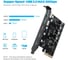 Контроллер 5 в 1 KS-is PCIe USB 3.2 Gen2 KS-799 3