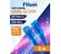 Кабель патч-корд Filum U/UTP 6 кат. 3м FL-PC-U6-3.0-LSZH-BL 24AWG (7х0.20 мм), чистая медь, LSZH, синий 00-01276474 1