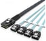 Кабель KS-is miniSAS M на SATA 7p M x 4 KS-957 2
