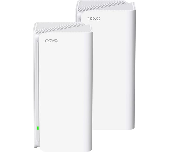 Двухдиапазонная гигабитная Tenda MX15 Pro (2-pack) Wi-Fi Mesh система AX5400, 2,4/5 ГГц, до 5378 Мбит/с, 3x1Гбит/с, 6 встроенных антенн 10000145754