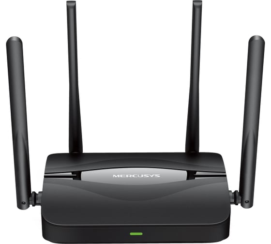 Роутер беспроводной черный Mercusys BE3600 10/100/1000BASE-TX MR25BE