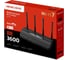 Роутер беспроводной черный Mercusys BE3600 100/1000/2500BASE-T MR27BE 3