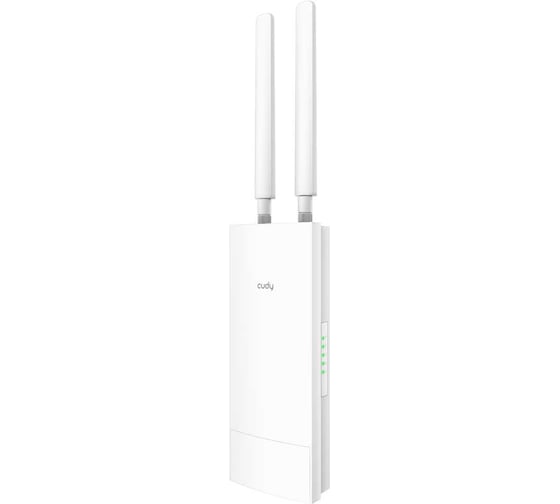 Уличный усилитель сигнала Cudy RE1200 Outdoor 1.0 Wi-Fi AC1200, 2,4/5 ГГц, до 1167 Мбит/с, 1x100 Мбит/с, PoE, IP65, 2 антенны, белый 10000149061
