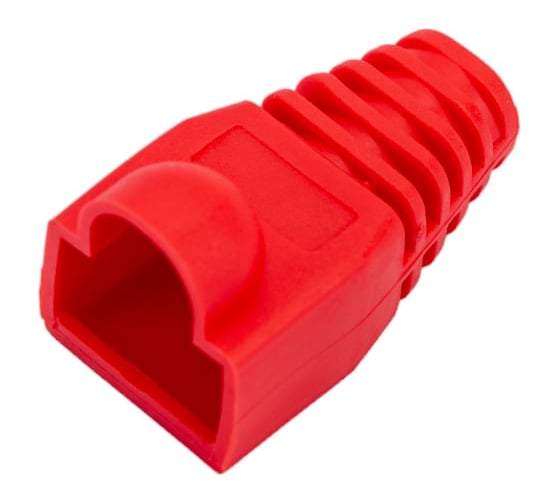 Изолирующий колпачок RIPO RJ-45 красный 100 штук 003-400030