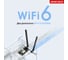 Сетевой адаптер Mercusys Wi-Fi + Bluetooth AX3000 PCI Express (антенна внешняя несъемная) 2ант. MA80XE 9