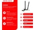 Сетевой адаптер Mercusys Wi-Fi + Bluetooth AX3000 PCI Express (антенна внешняя несъемная) 2ант. MA80XE 10
