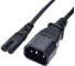 Кабель питания KS-is IEC-C14 M - IEC-C7 F 2м черный KS-857A-2 3