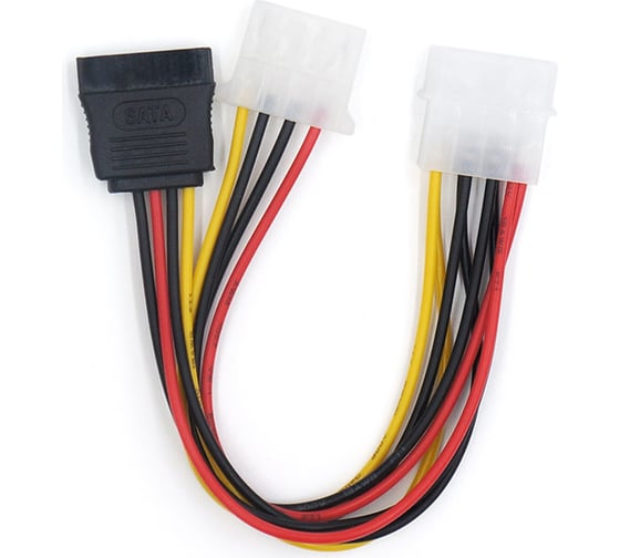 Кабель-разветвитель питания для SATA-устройств Mirex Molex M+F - SATA Cable BCX-SC-007 13700-SAT15MX2