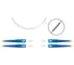 Патч-корд оптический TopLan дуплексный, SC/UPC-SC/UPC, SM G.657A1, 5 м, LSZH бронированный, DPC-TOP-657A1-SC/U-SC/U-5.0-ARM 1
