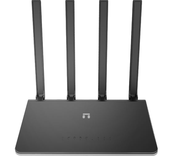 Двухдиапазонный гигабитный Wi-Fi роутер Netis N2 AC1200, до 300 Мбит/с на 2,4 ГГц + до 867 Мбит/с на 5 ГГц, LAN 4x1 Гбит/с, IPv6, 4х5dBi антенны, черный 10000068674