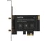 Сетевой двухдиапазонный адаптер Netis F0 PCI-E Wi-Fi AC1200, 2,4/5 ГГц, до 1167 Мбит/с, съемные антенны 2х6dBi 10000146697 2