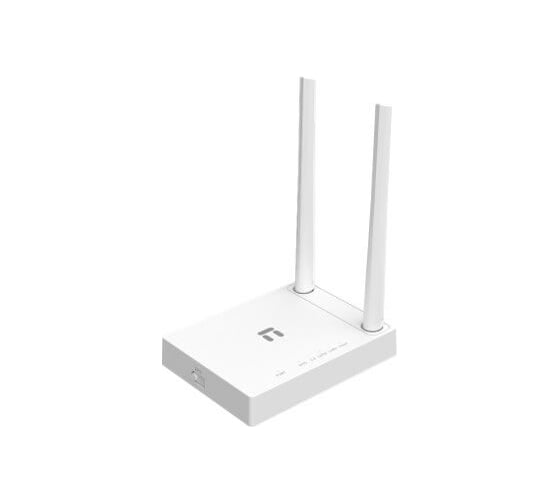 Wi-Fi роутер Netis W1 N300, 2,4 ГГц, до 300 Мбит/с, WAN 1х100 Мбит/с, LAN 2x100 Мбит/с, 2x5дБи внешние антенны, белый 10000054946