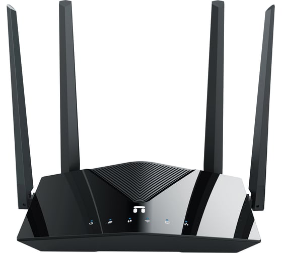 Двухдиапазонный гигабитный роутер Netis NX10 Wi-Fi 6 AX1500, 2,4-5ГГц / 300-1201 Мбит/с, LAN 3x1 Гбит/с, WAN 1x1 Гбит/с, 4x5dBi антенны, MU-MIMO, Beamforming 10000131958